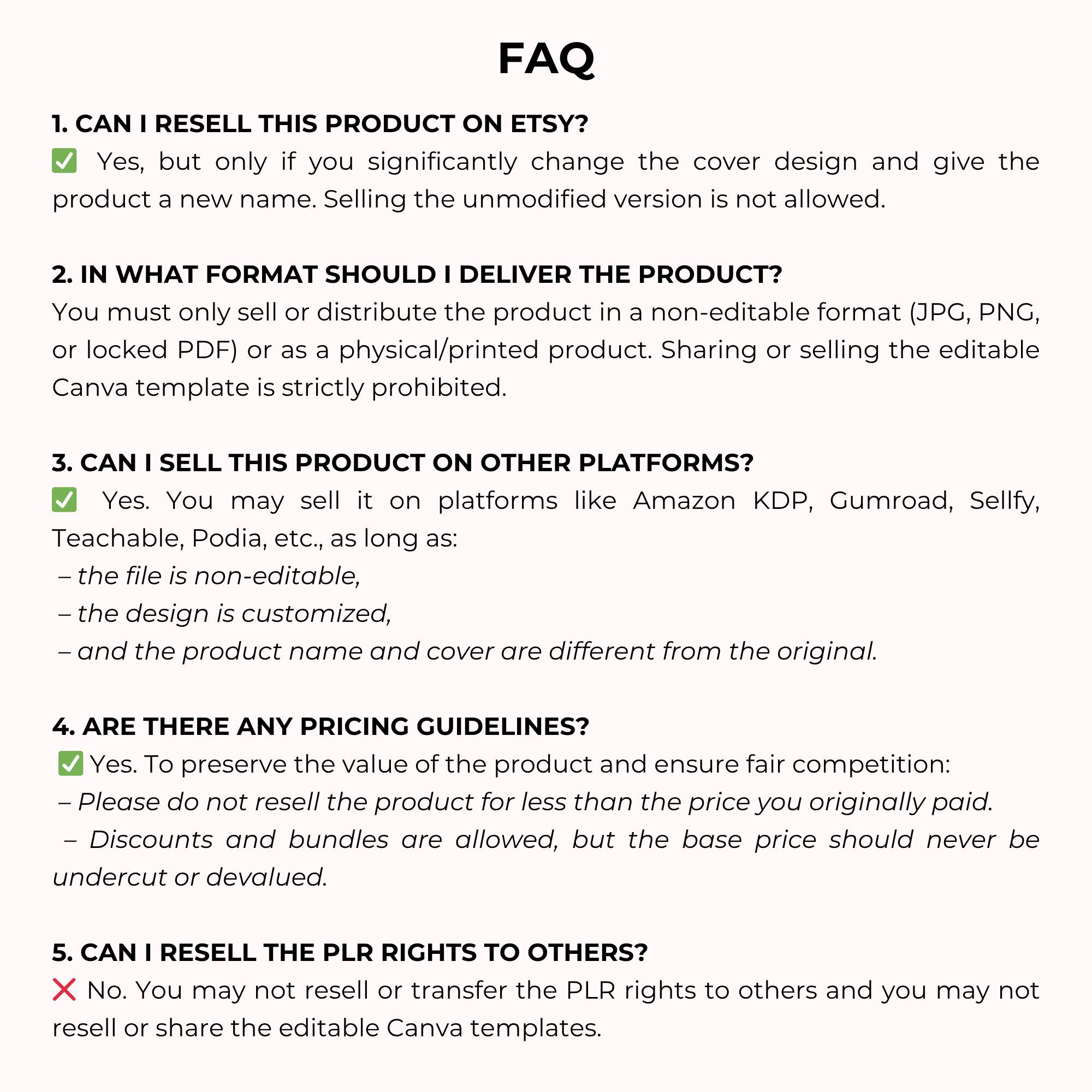 Fitness Checklist Printable PLR MRR – Editable Workout Planner with Resell Rights - Image 4