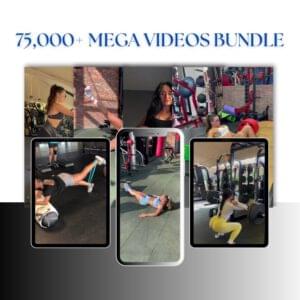 75,000+ Viral Reels Mega Bundle PLR MRR – Canva Editable Social Media Content Pack