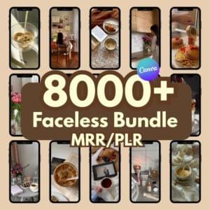 8000+ Faceless Reels Bundle PLR MRR – Viral Aesthetic Videos for Digital Marketing