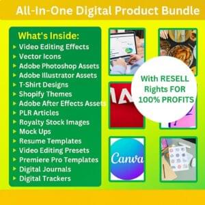 85M+ Ultimate Digital Products Bundle PLR MRR – Ready-To-Sell Digital Business Vault
